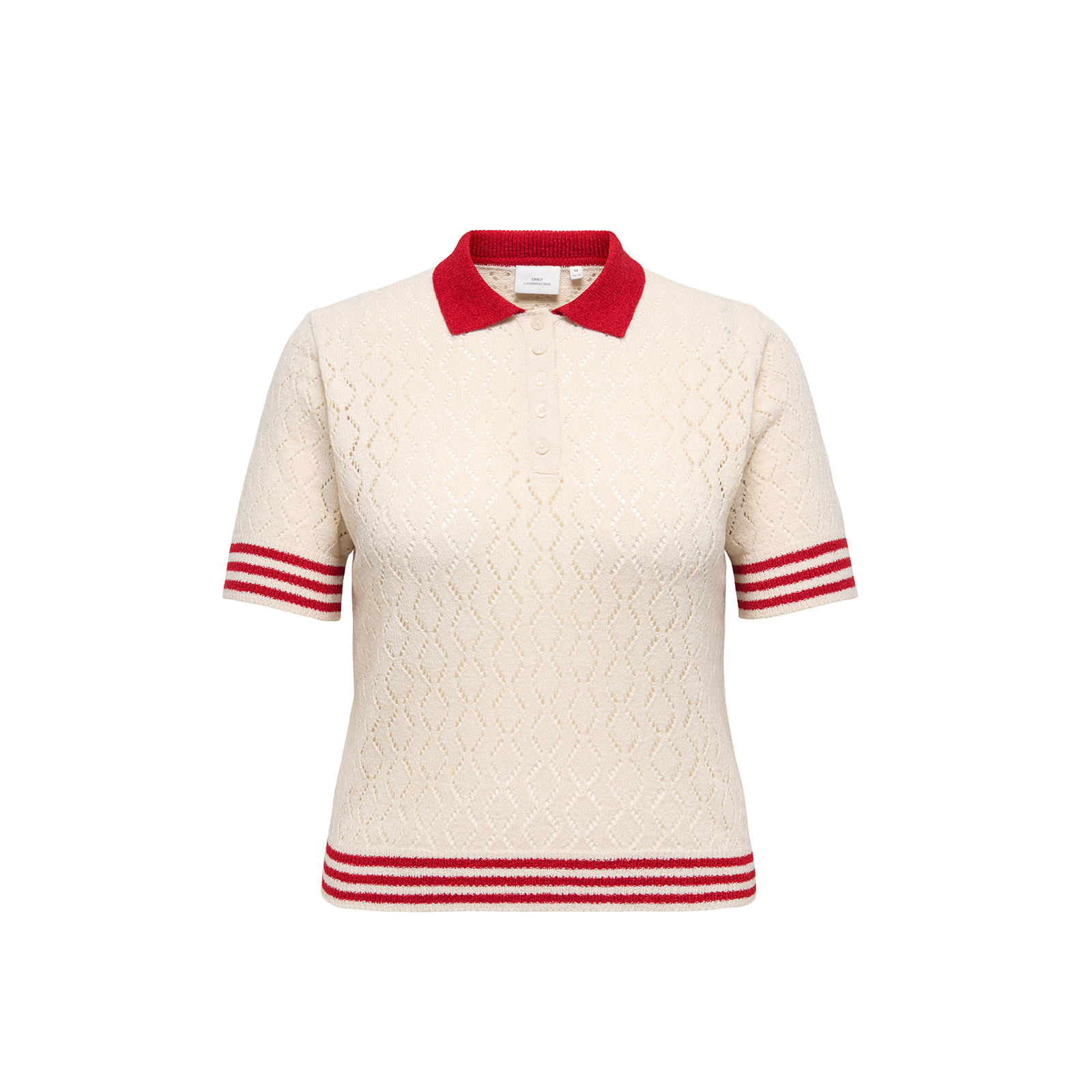 Carsunny knitted polo neck blouse