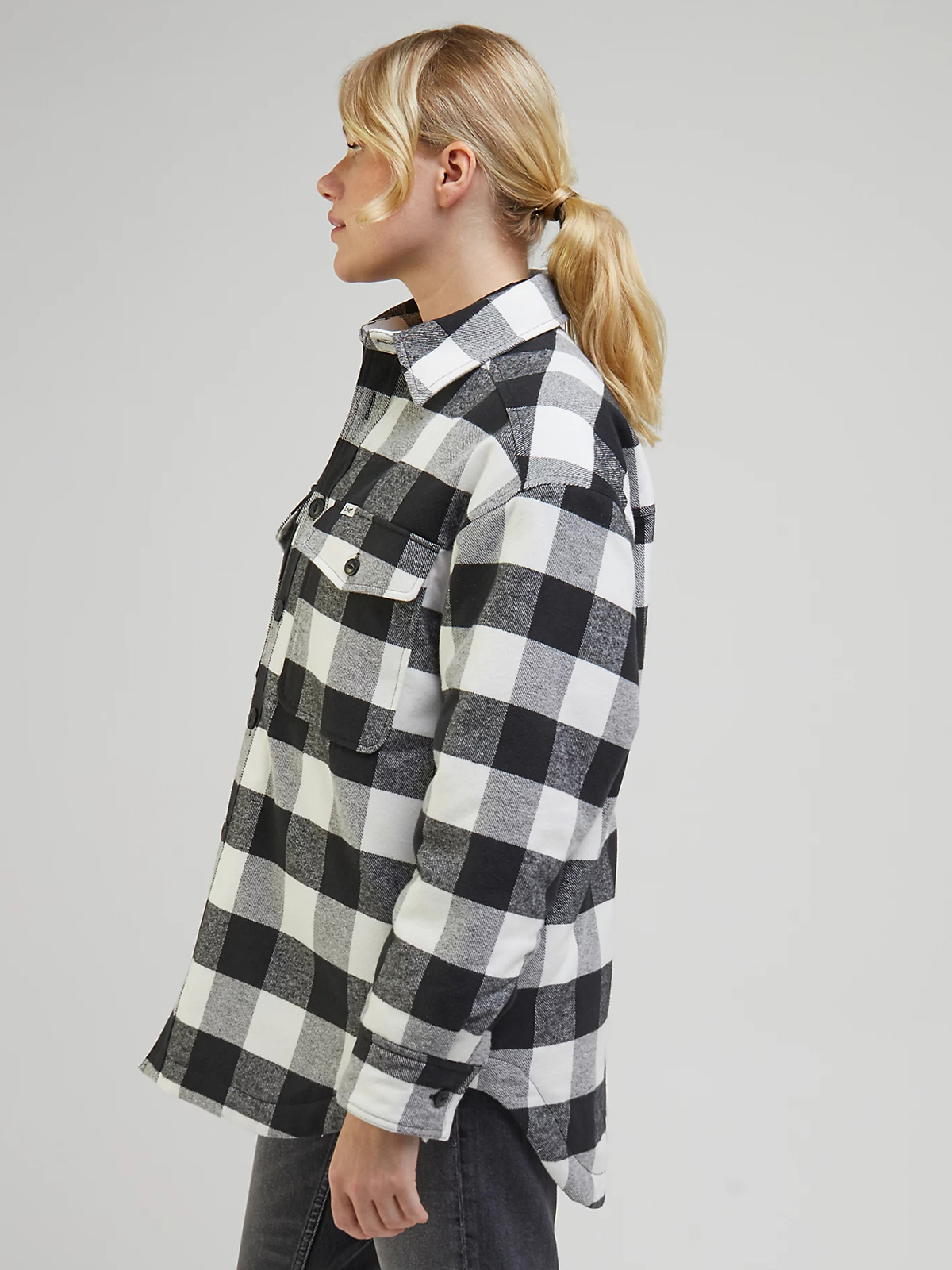 Πουκάμισο overshirt καρό φωτογραφία