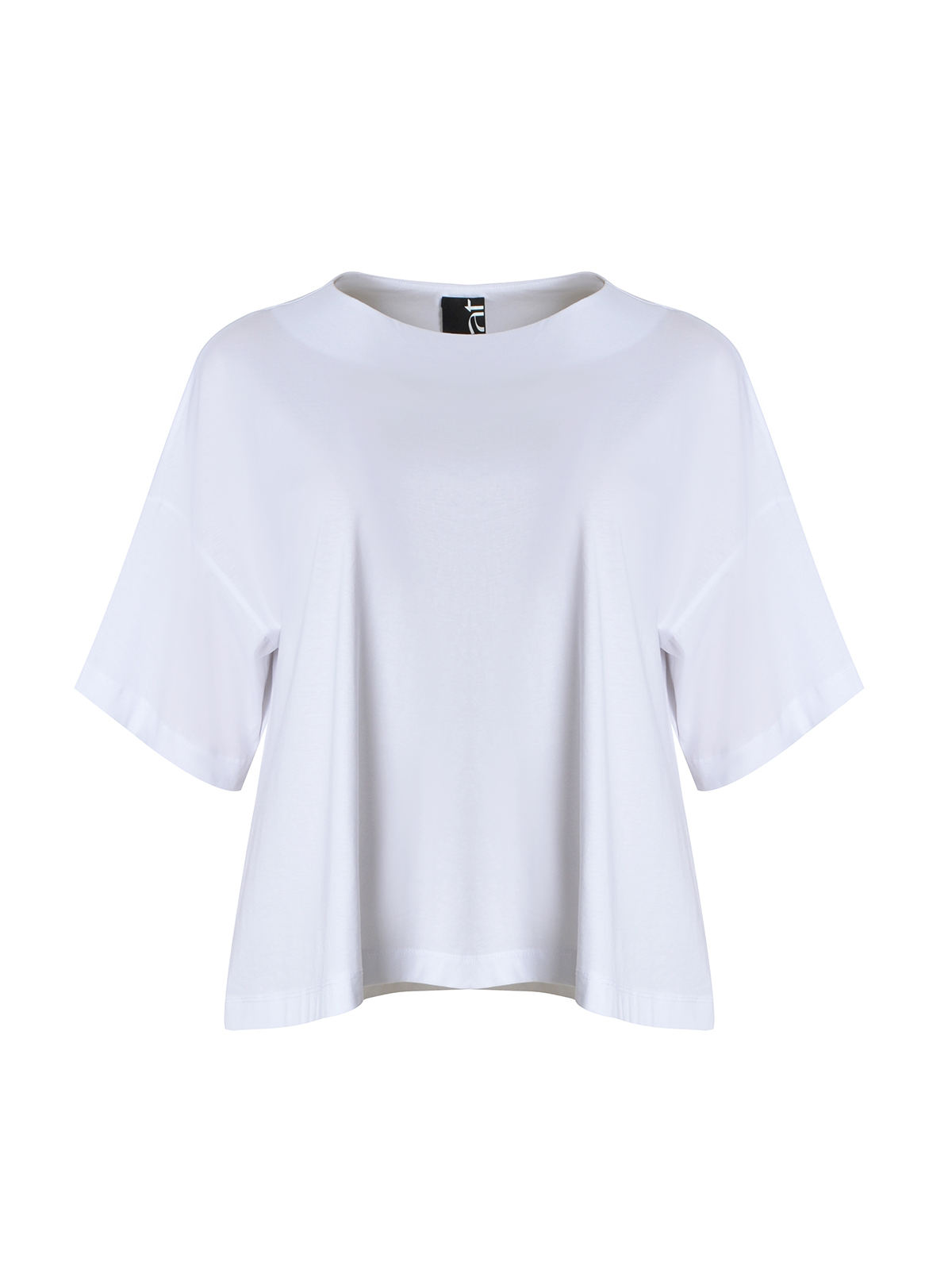 Βαμβακερό cropped t-shirt φωτογραφία