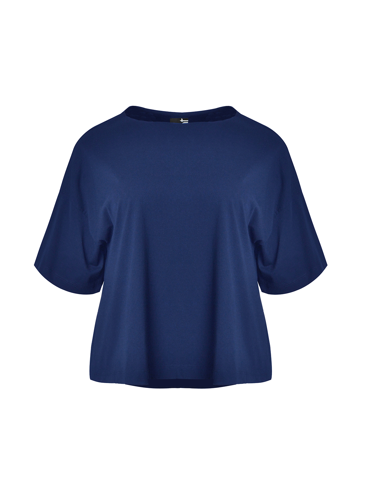 Βαμβακερό cropped t-shirt φωτογραφία