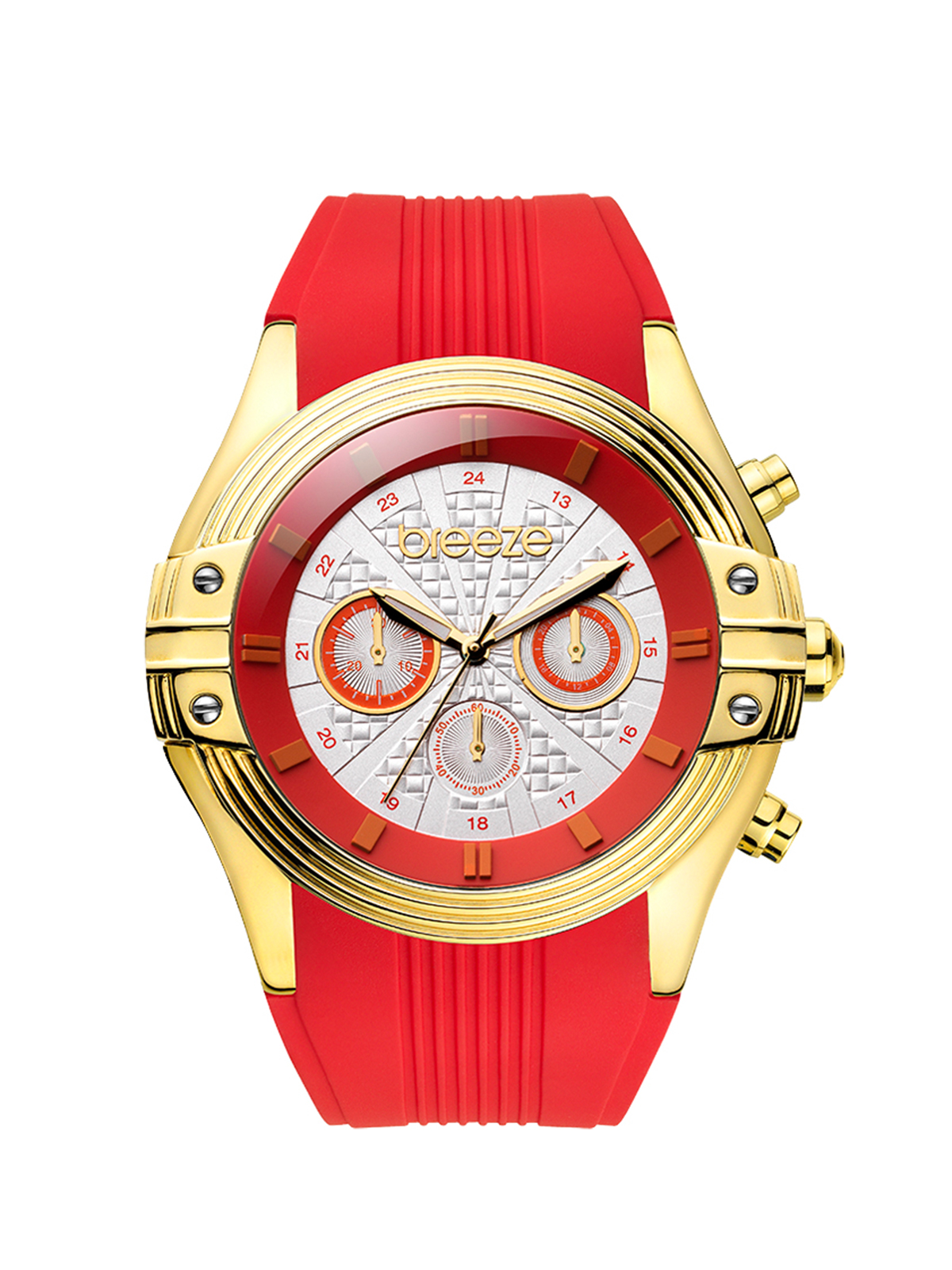 Ρολόι City Sleek Chrono Rubber Strap φωτογραφία