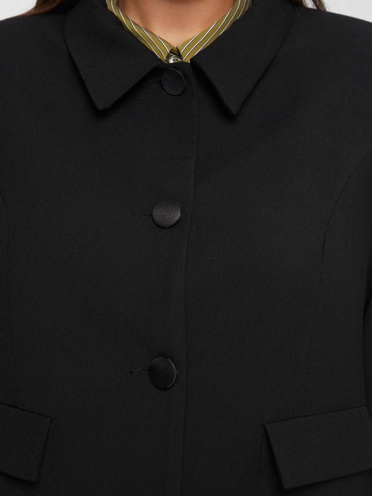 Cropped μονόχρωμο σακάκι φωτογραφία