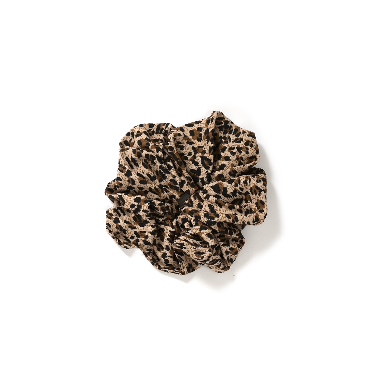 Animal print scrunchie