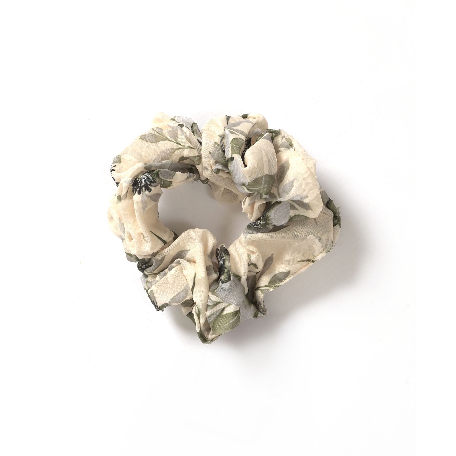 Scrunchie με floral μοτίβο