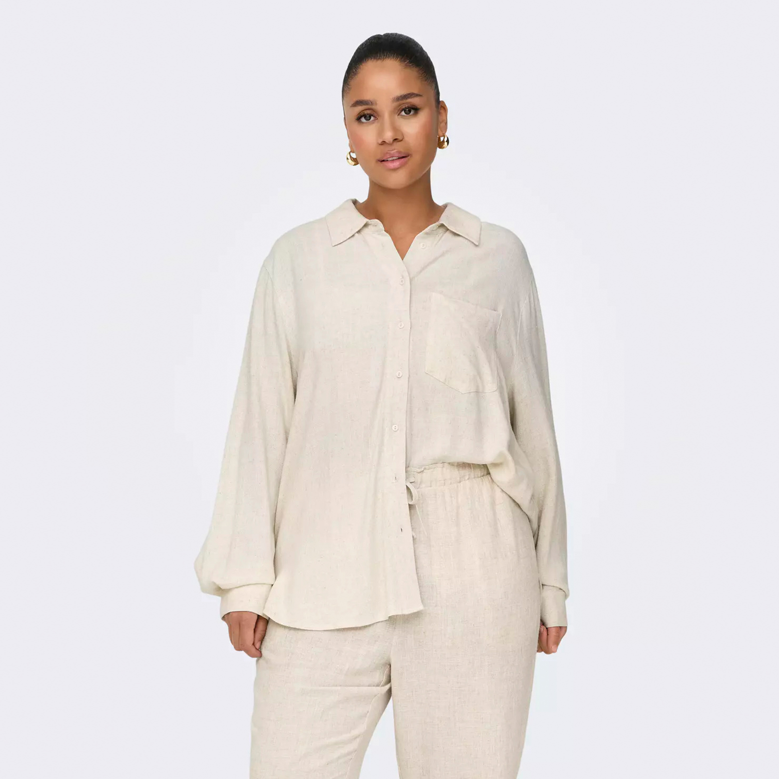 Carsiesta short-sleeve linen shirt