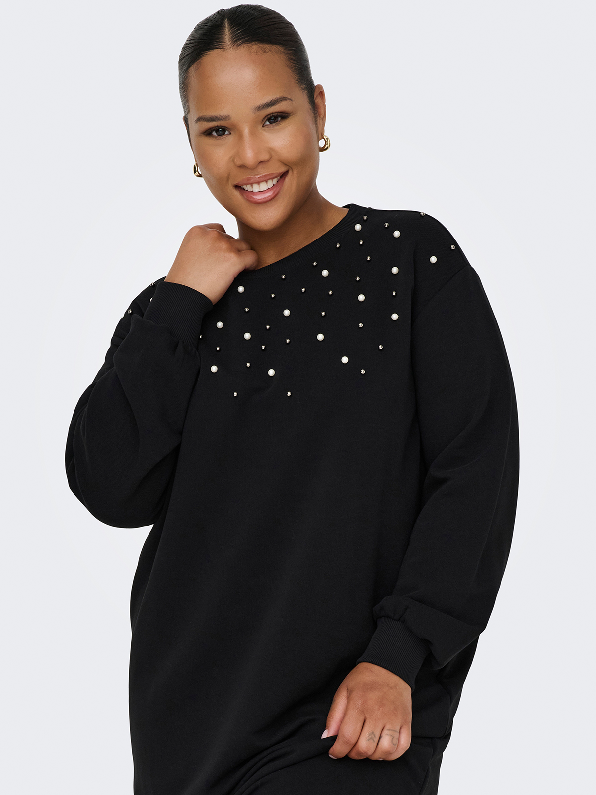 Φόρεμα φούτερ Carvioletta φωτογραφία