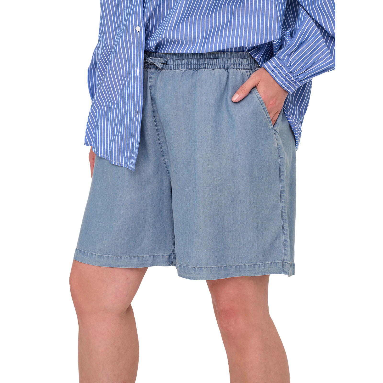Σορτς Carpema lyocell denim