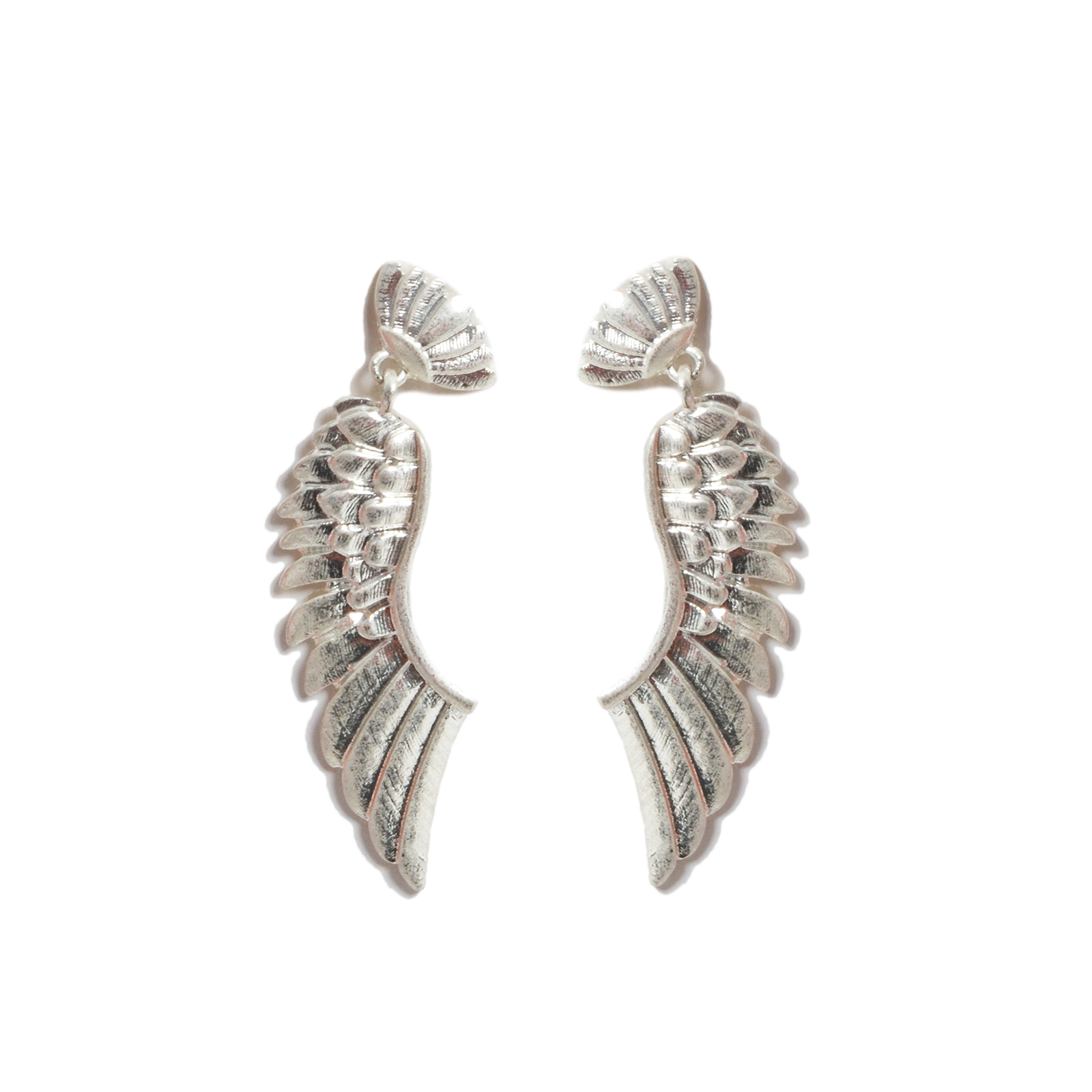 MAT FASHION Σκουλαρίκια σε σχήμα φτερών αγγέλου