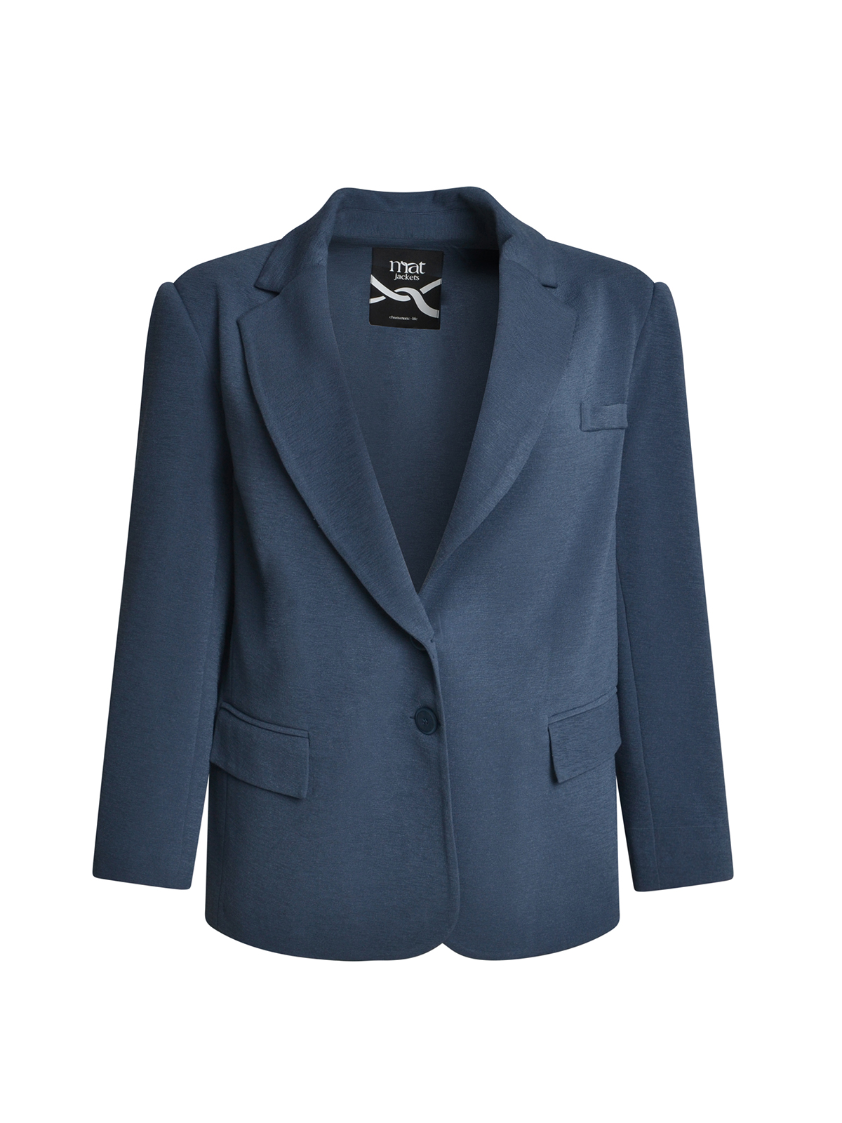 Structured σακάκι με κουμπιά φωτογραφία