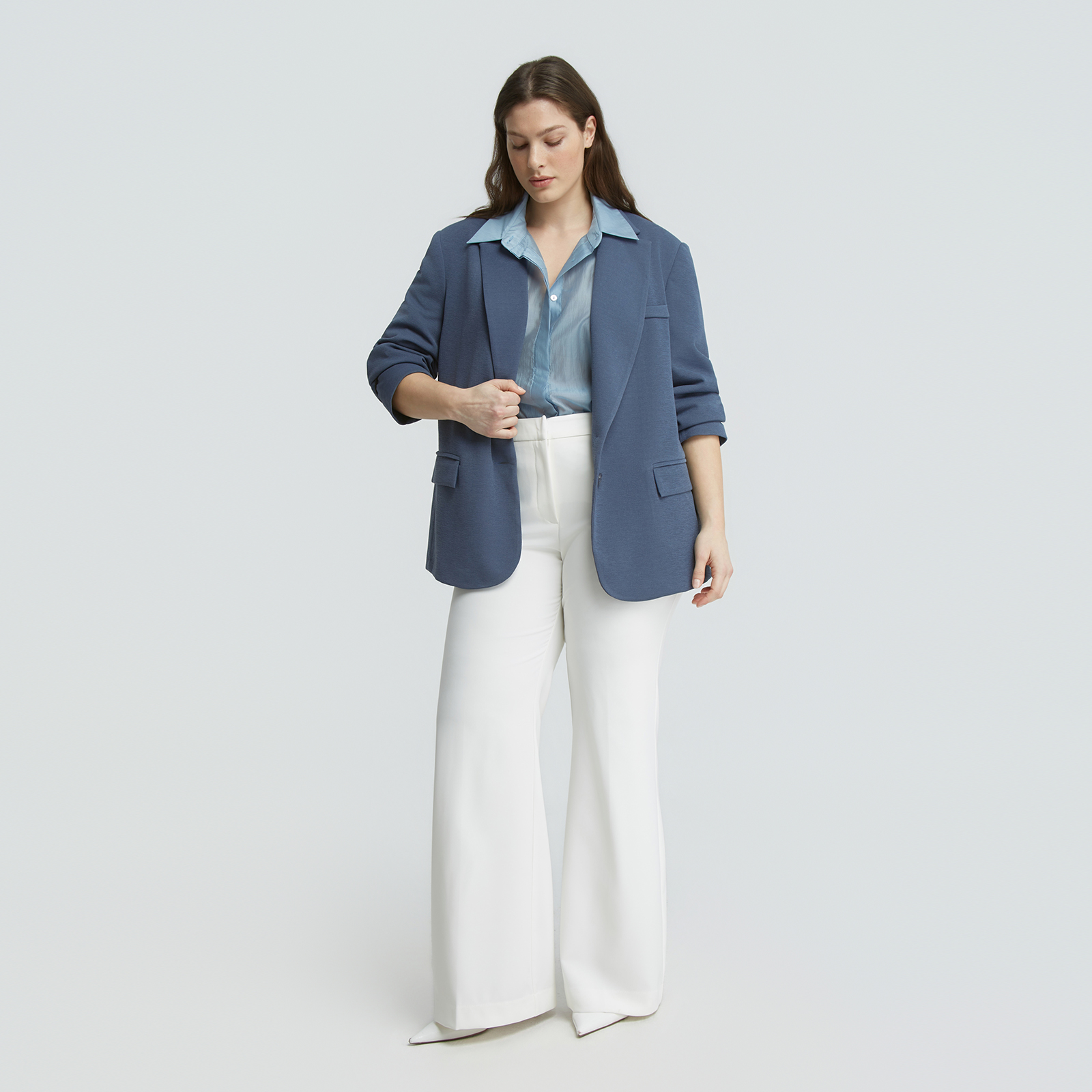 MAT FASHION Structured σακάκι με κουμπιά