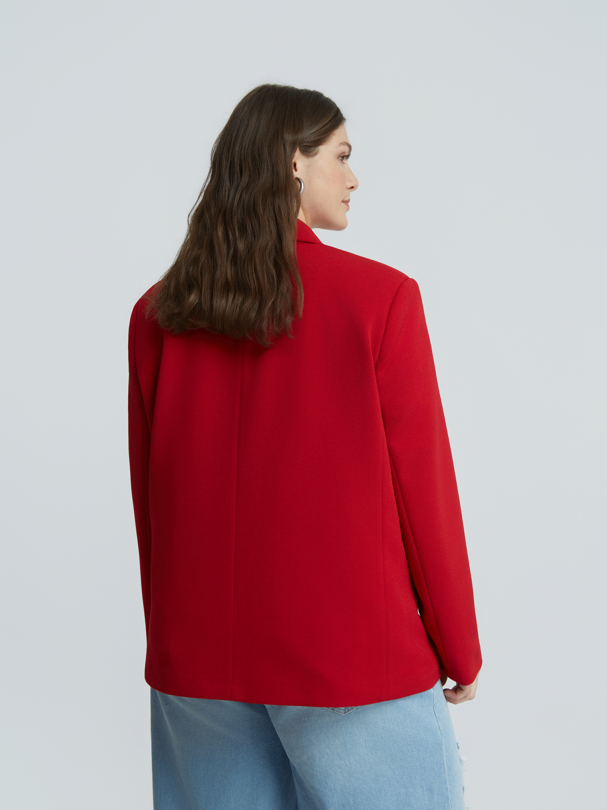 Structured σακάκι με κουμπιά φωτογραφία