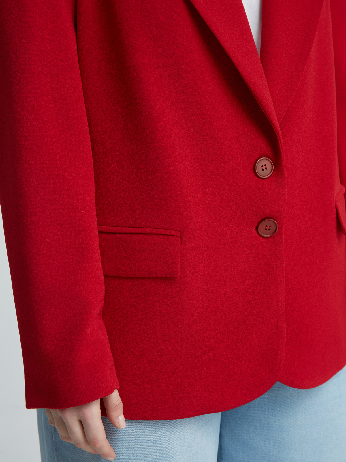 Structured σακάκι με κουμπιά φωτογραφία