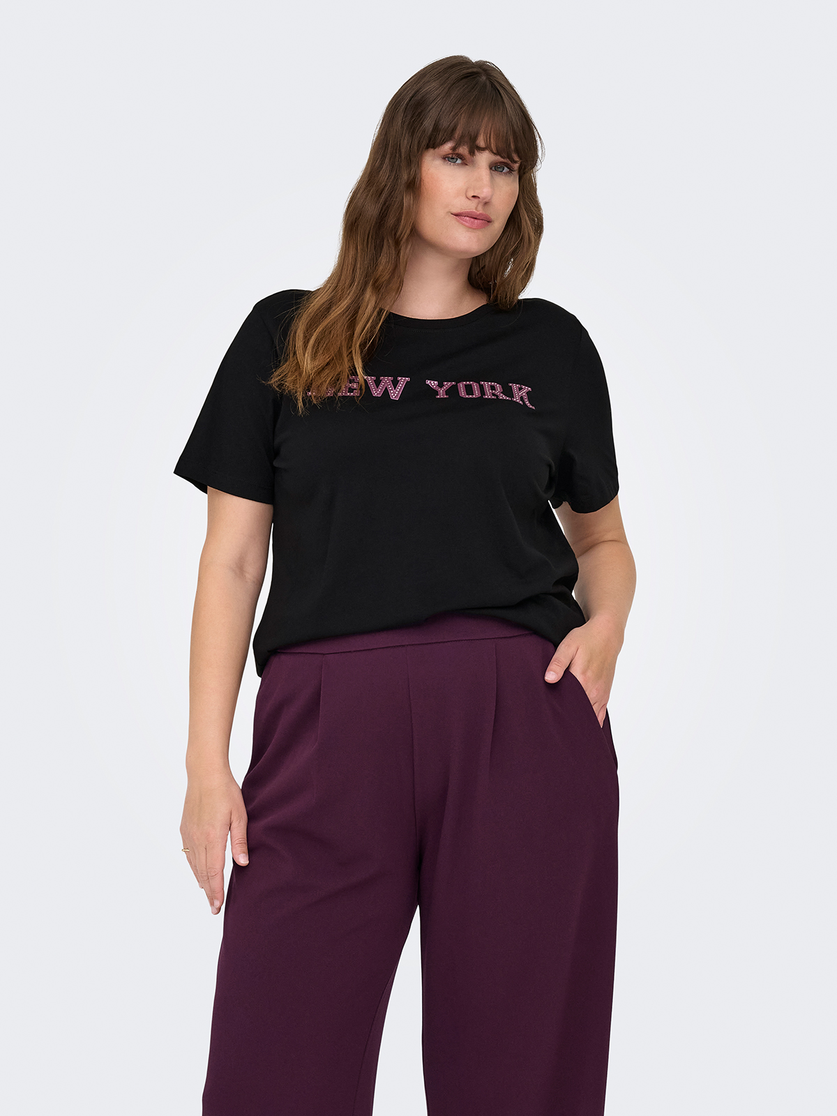 Μπλούζα t-shirt Carzafiro με στάμπα New York φωτογραφία