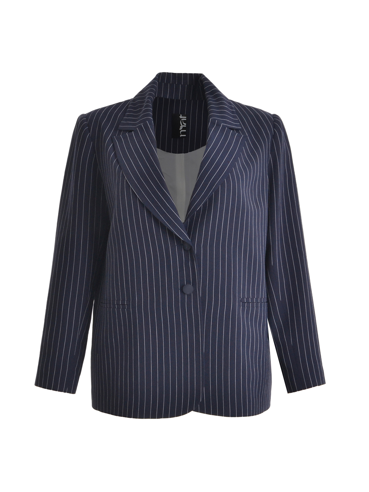 Tailored σακάκι με ριγέ μοτίβο φωτογραφία
