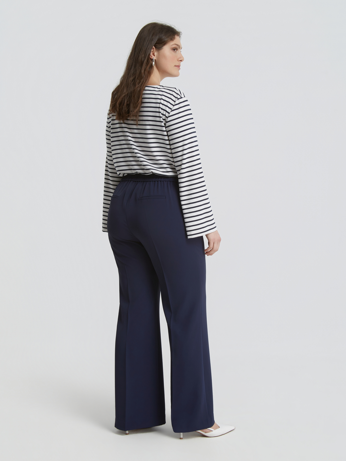 Wide-leg παντελόνι φωτογραφία