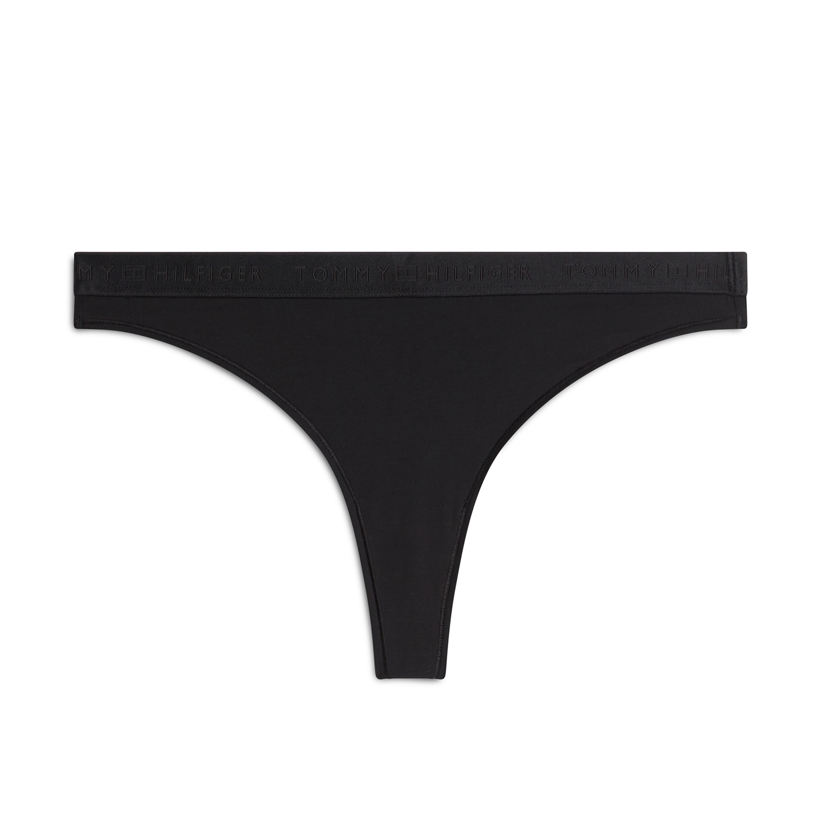 Tonal Repeat Logo Waistband Thong