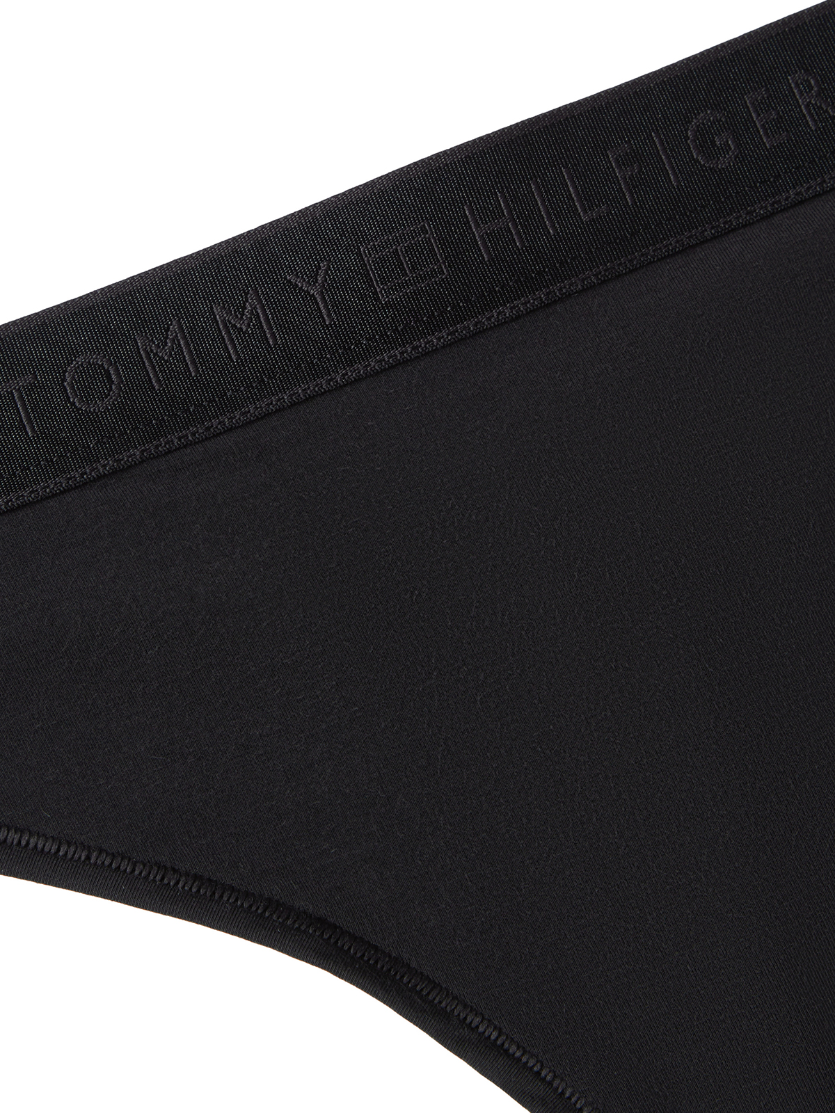 Σλιπ Tonal Repeat Logo Waistband Thong φωτογραφία