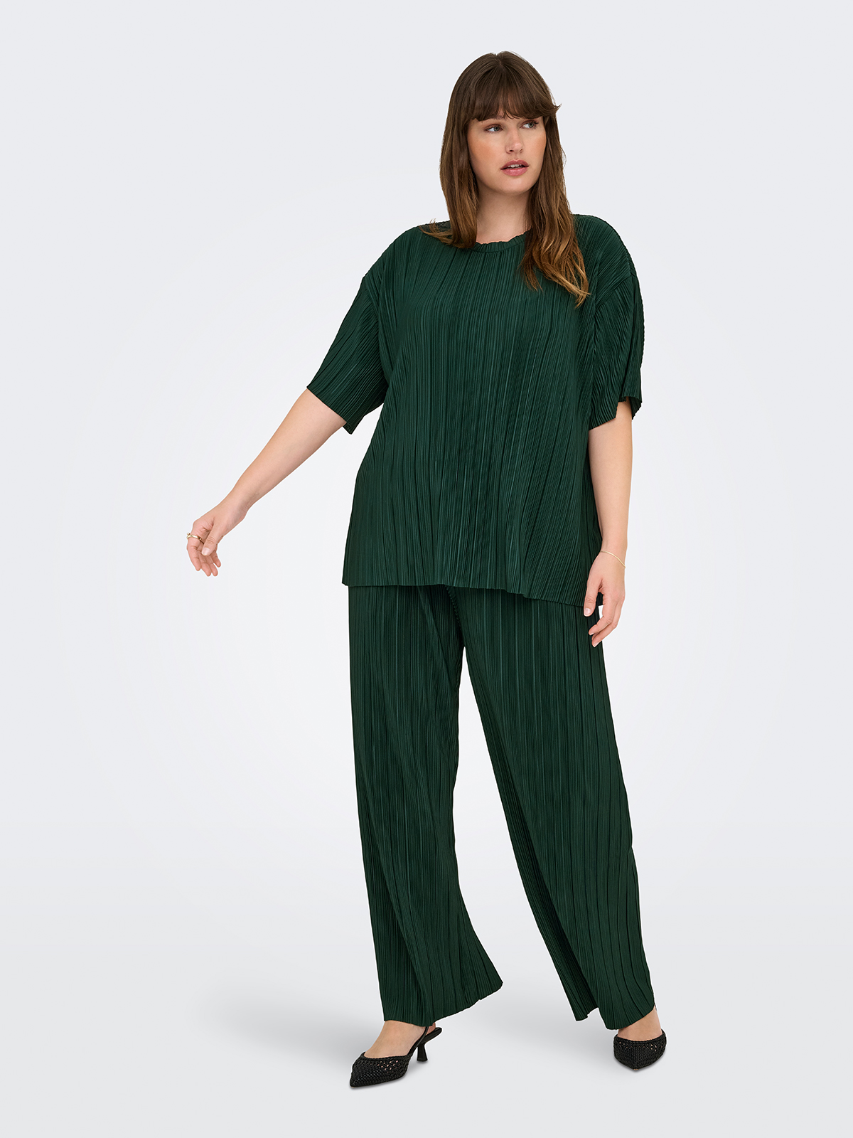 Carravenna μπλούζα plisse φωτογραφία