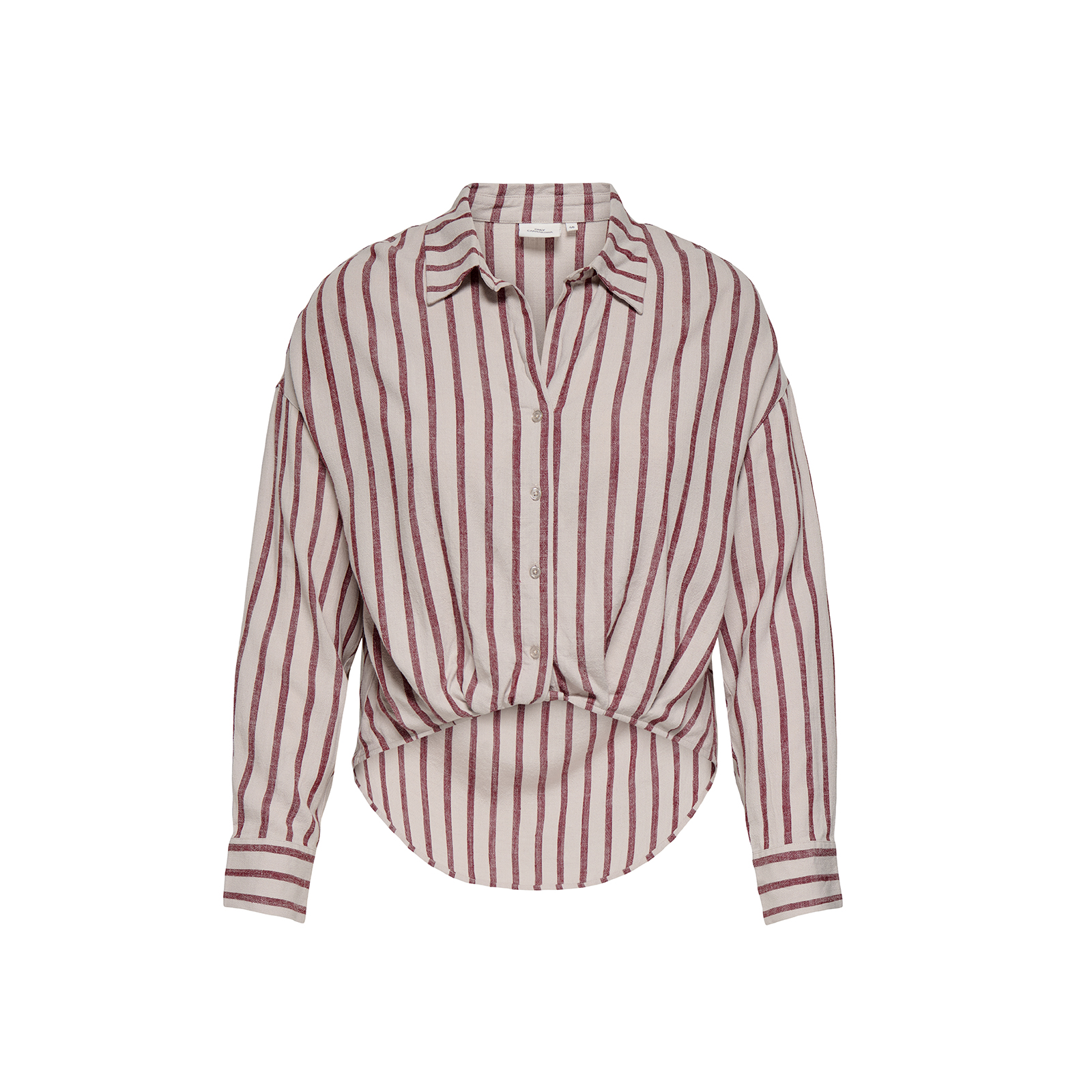 Carsiesta long-sleeve linen balloon shirt