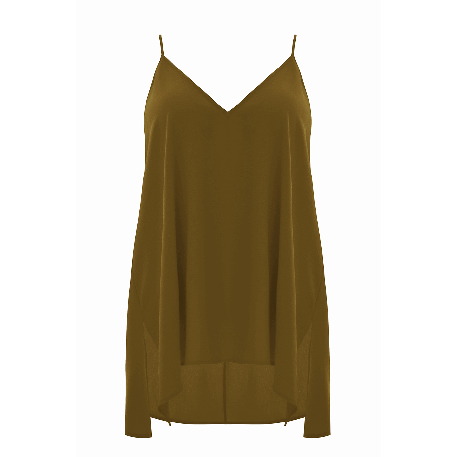 Αμάνικο τοπ κρεπ airwashed