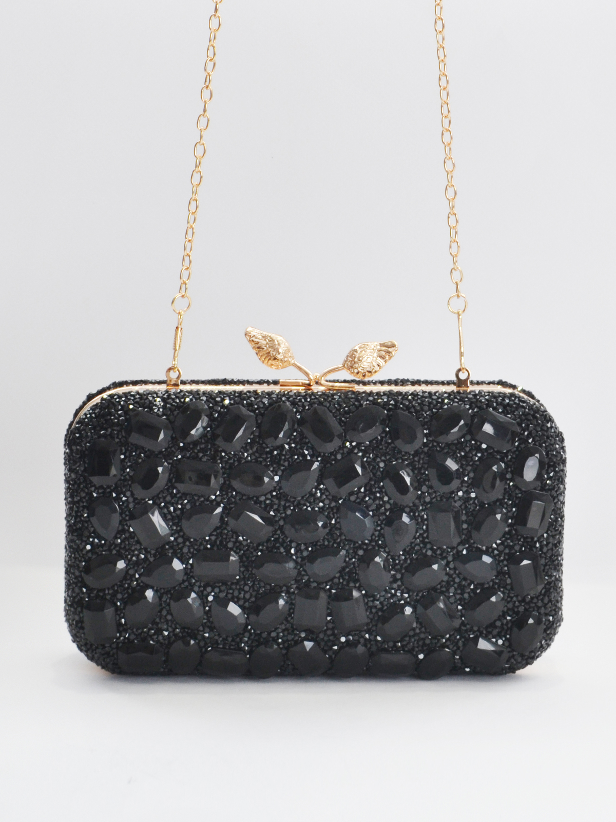 Τσάντα φάκελος με πέτρες & strass φωτογραφία