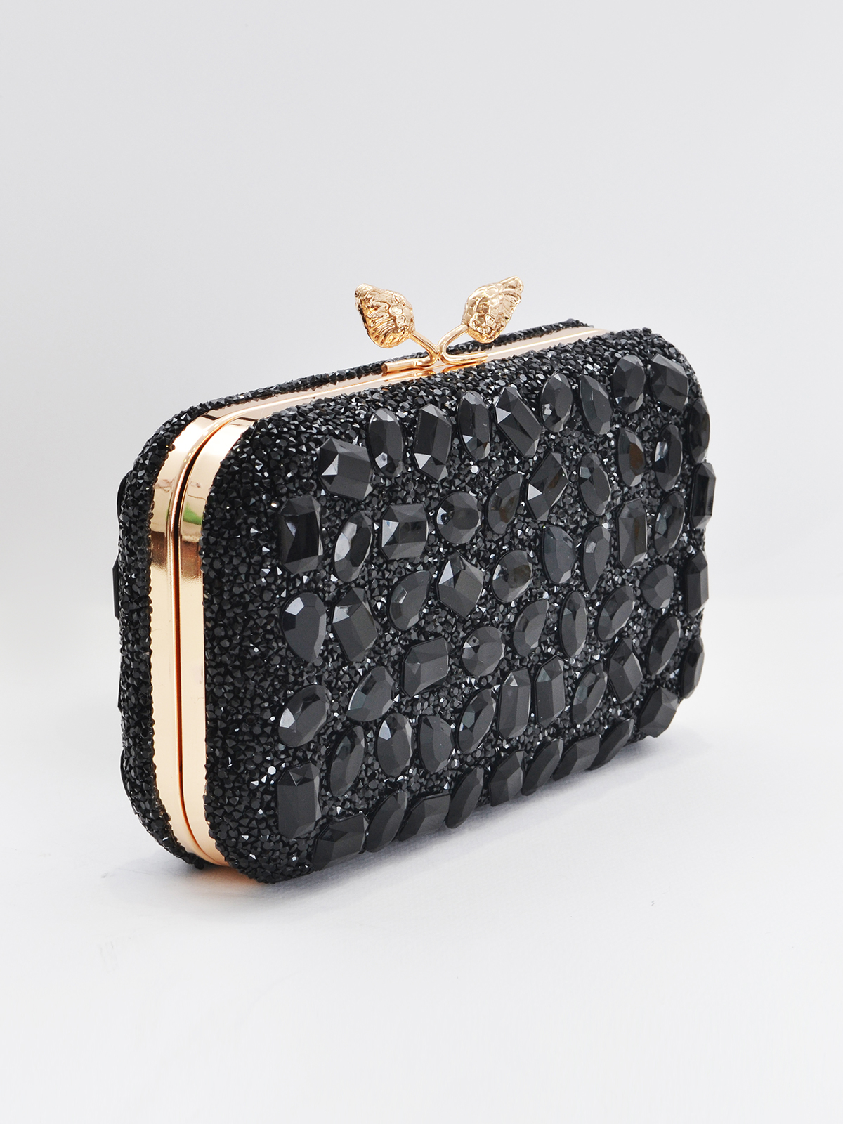 Τσάντα φάκελος με πέτρες & strass φωτογραφία