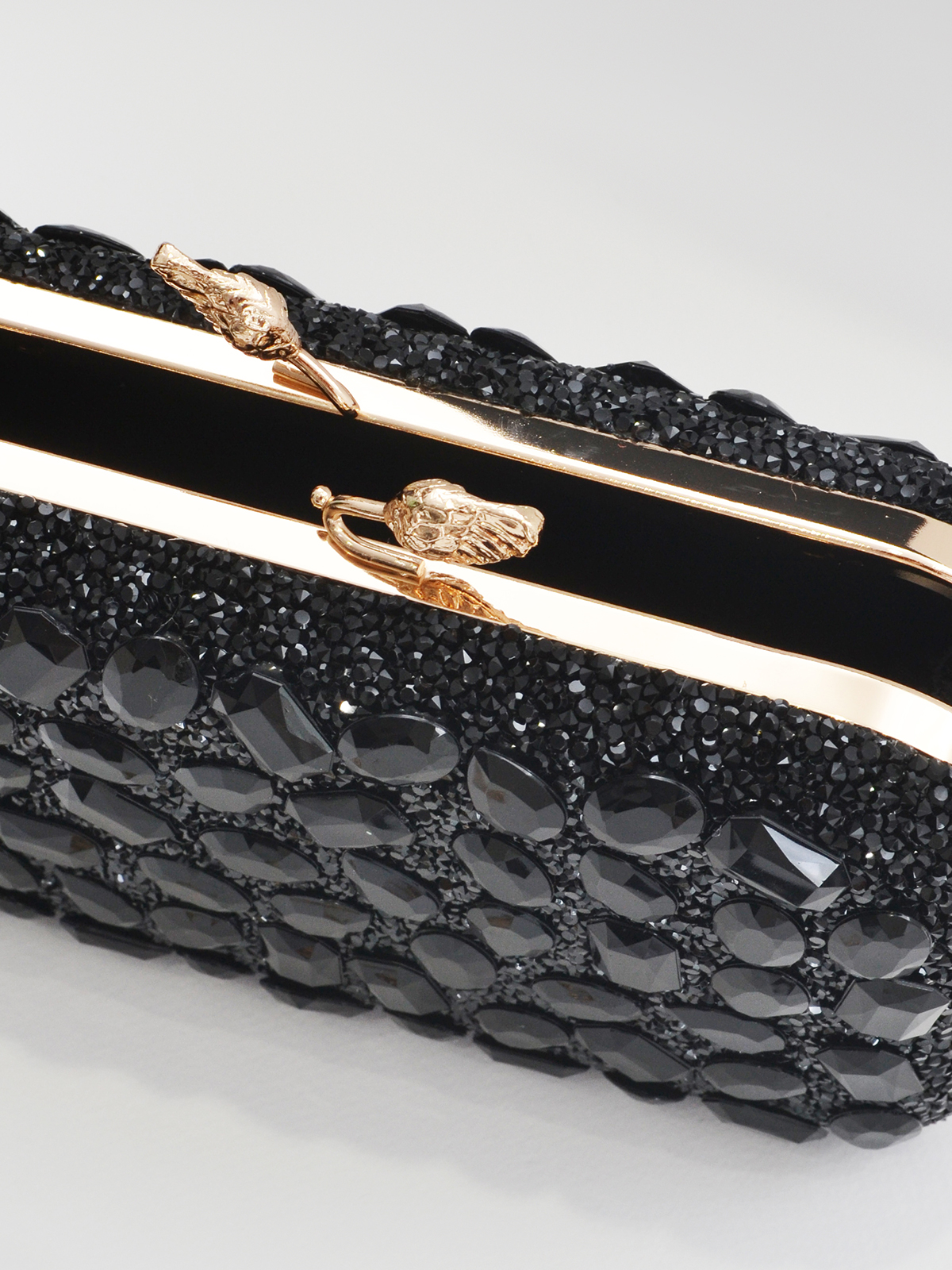 Τσάντα φάκελος με πέτρες & strass φωτογραφία