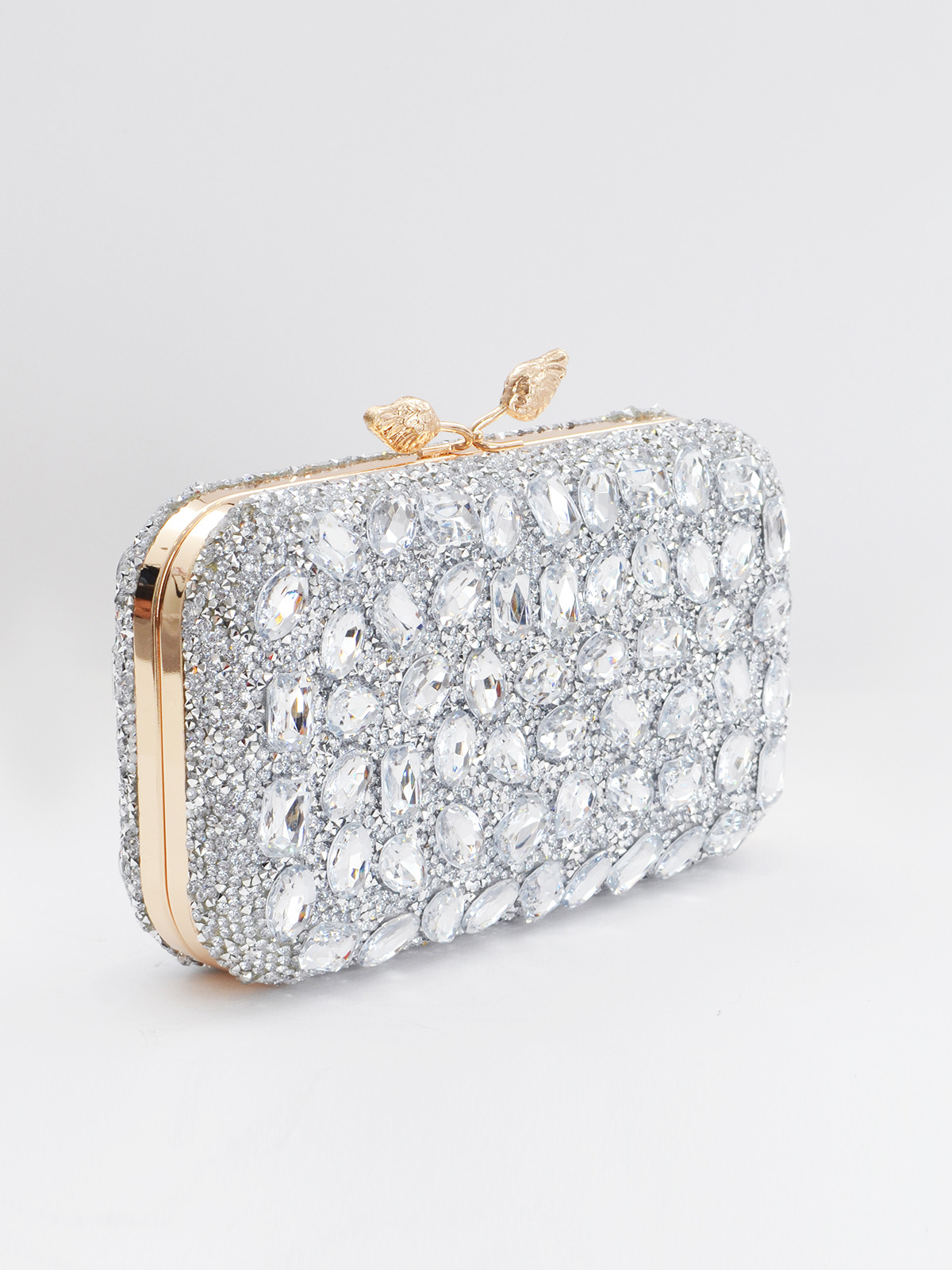 Τσάντα φάκελος με πέτρες & strass φωτογραφία