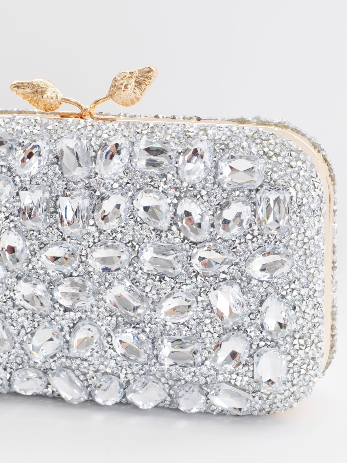 Τσάντα φάκελος με πέτρες & strass φωτογραφία