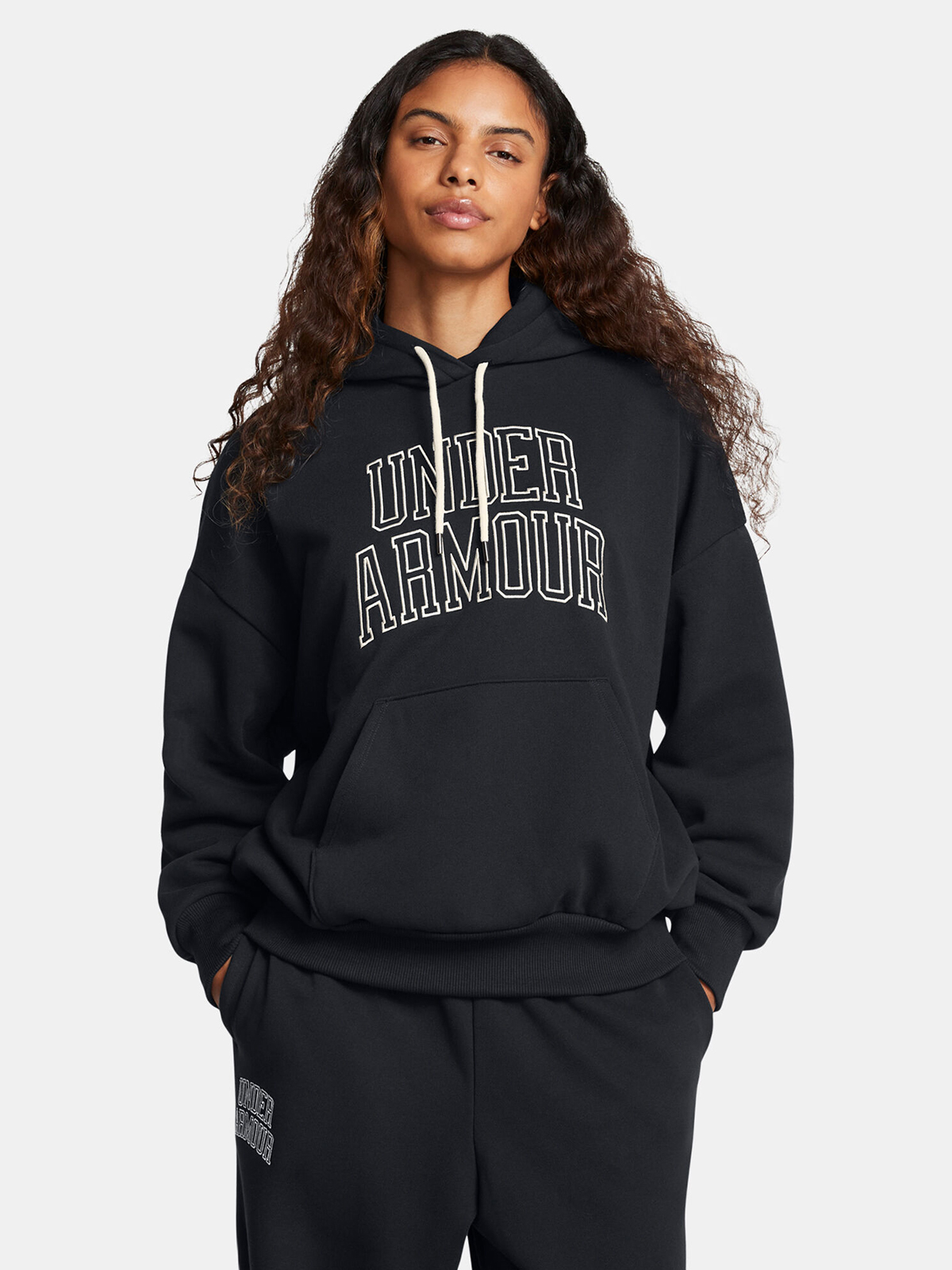 Μπλούζα UA Icon Heavyweight Terry Oversized Hoodie φωτογραφία