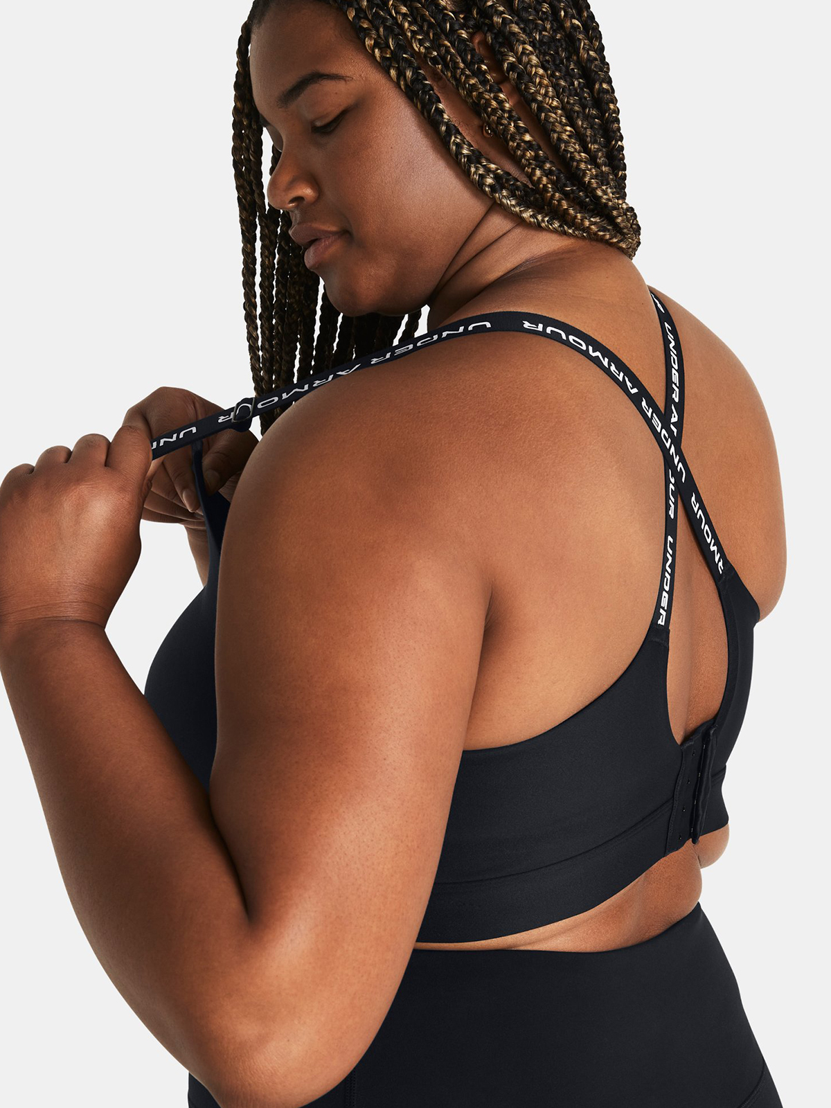 Αθλητικό μπούστο υψηλής στήριξης Infinity 2.0 Sports Bra Black White D-DD φωτογραφία