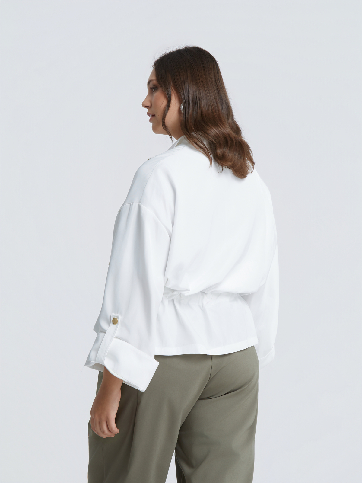 Utility τζάκετ με ρυθμιζόμενη μέση φωτογραφία