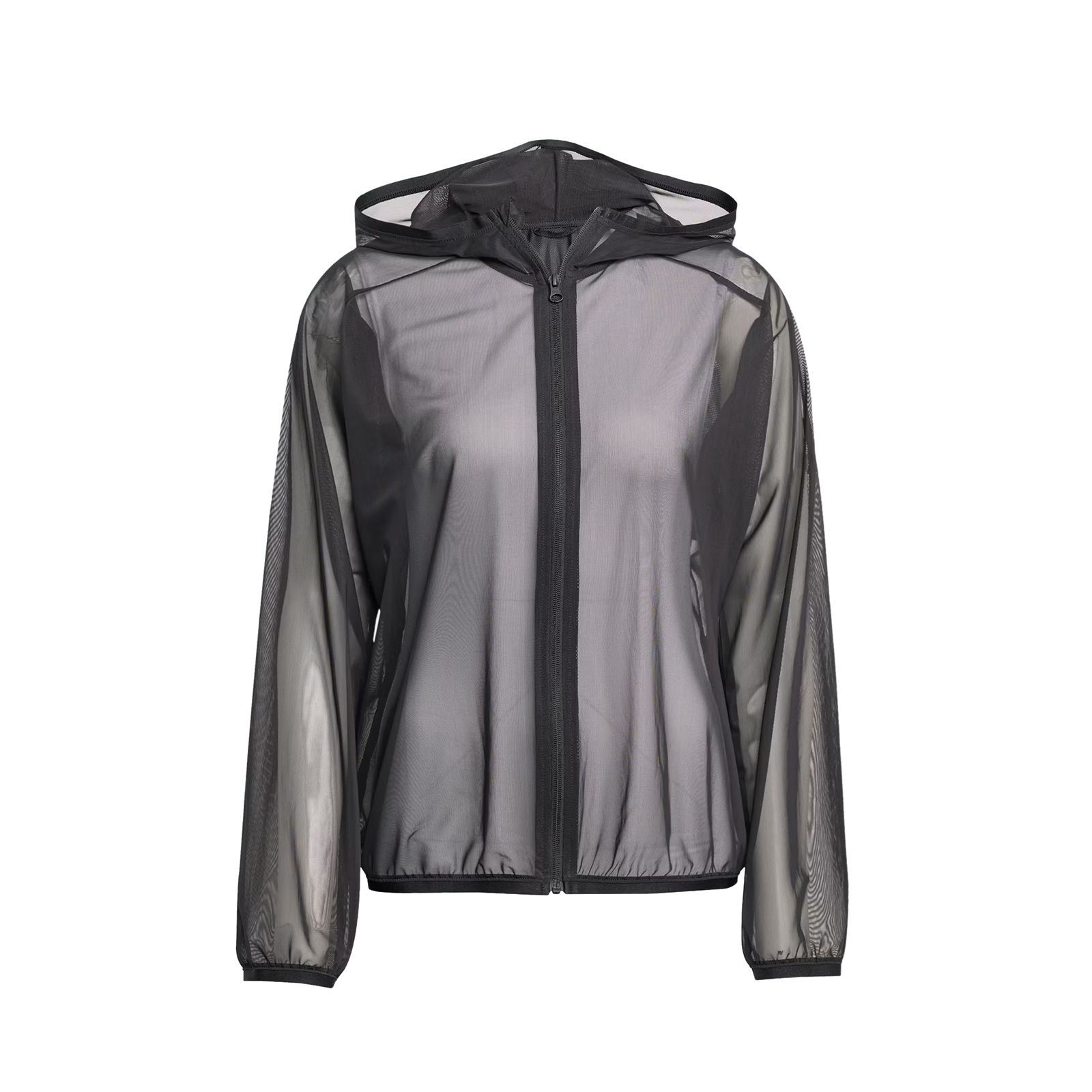 Soft Lux Mesh Full-Zip Hoodie