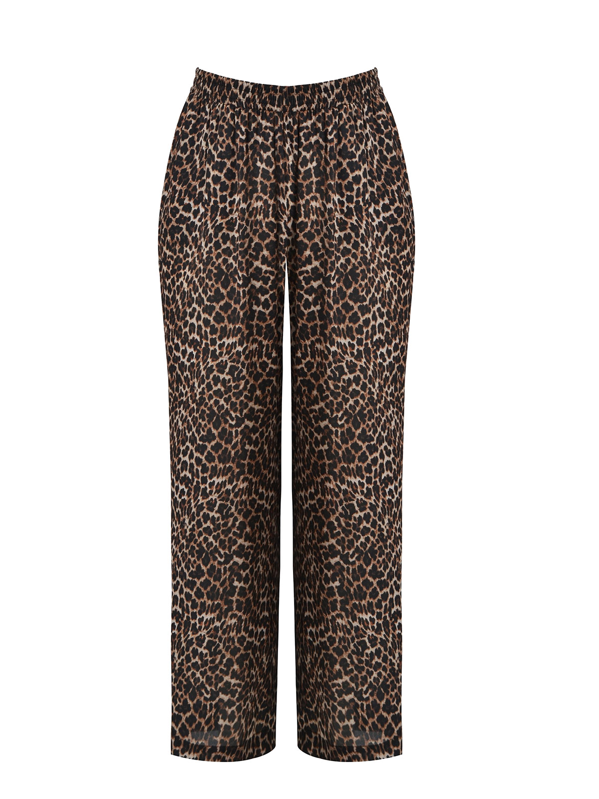 Παντελόνα με leopard print