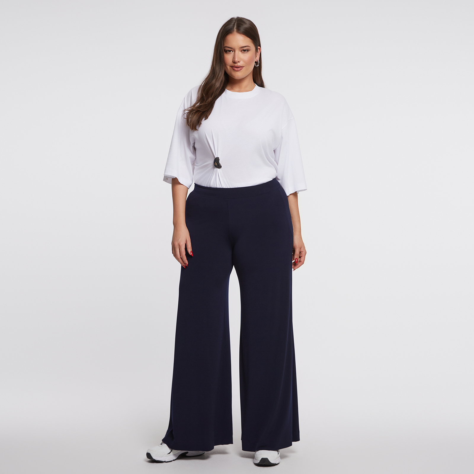 MAT FASHION Basic παντελόνα super jersey