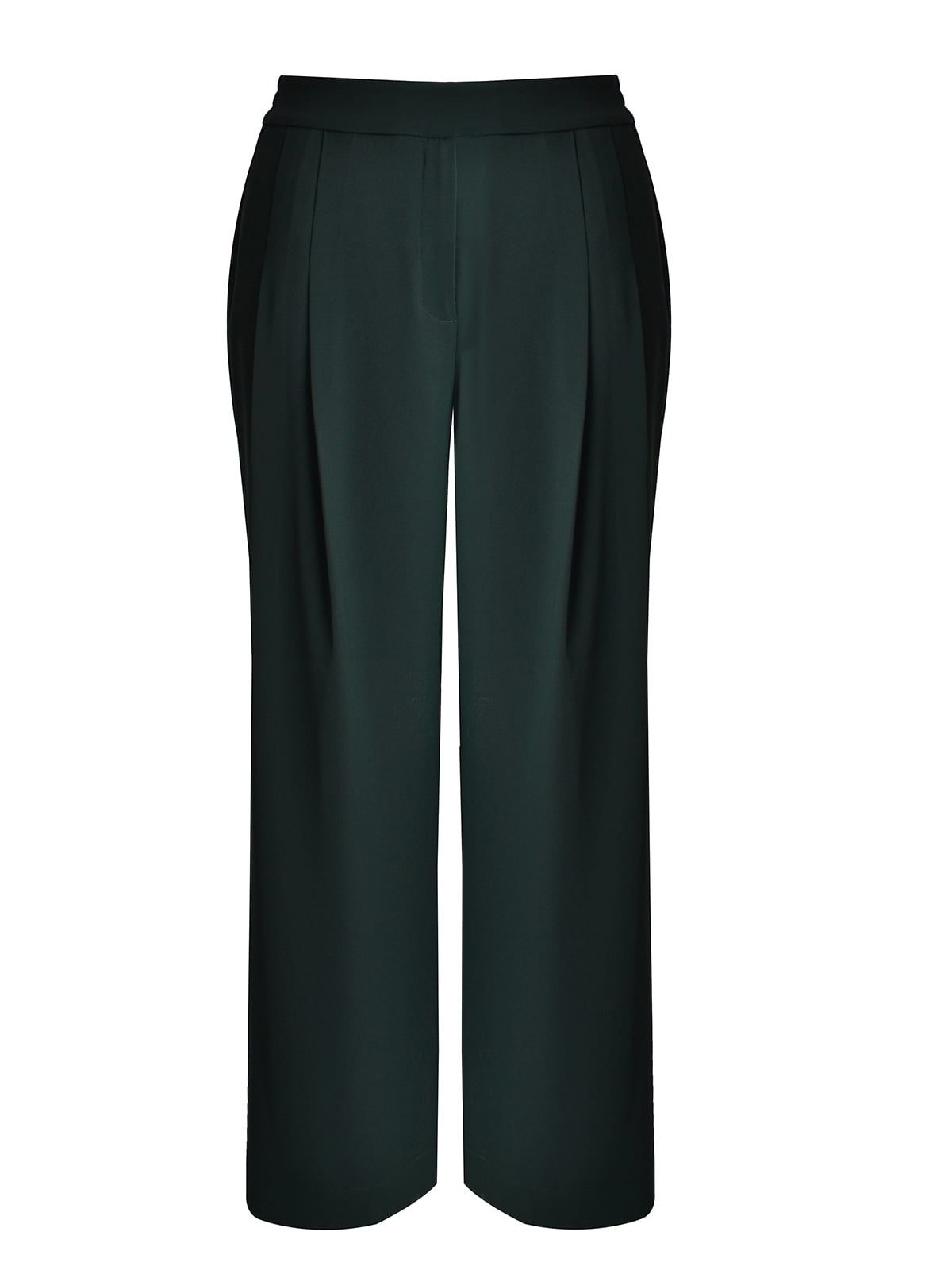 Wide-leg παντελόνι με πιέτες φωτογραφία