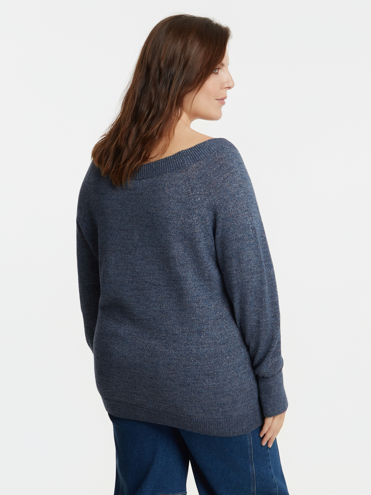 Μπλούζα πλεκτή χαμόγελο με μαλλί φωτογραφία