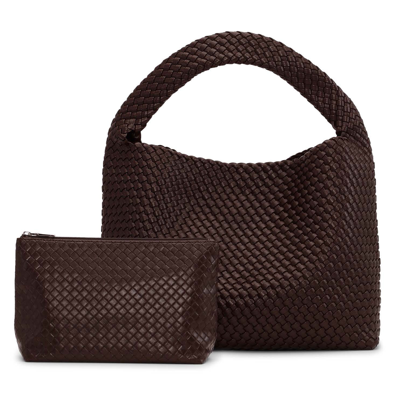 Τσάντα Woven Daily Shopper + Pouch