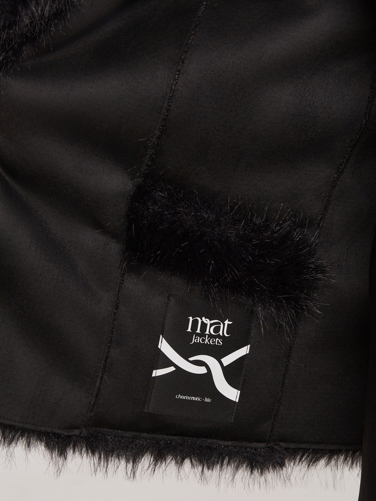 Παλτό από faux γούνα φωτογραφία