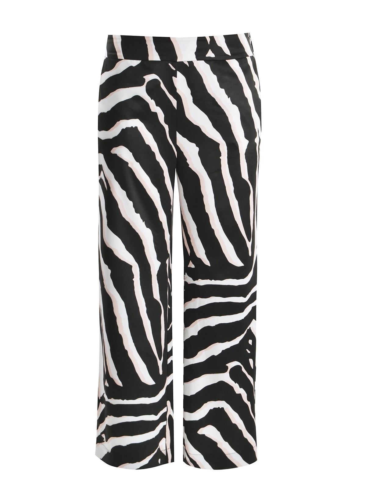 Παντελόνα σατέν zebra print φωτογραφία