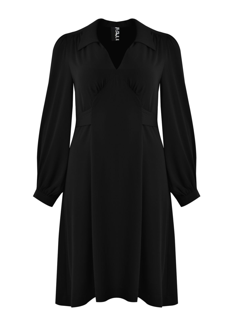 Midi φόρεμα με δέσιμο στη μέση mat fashion.